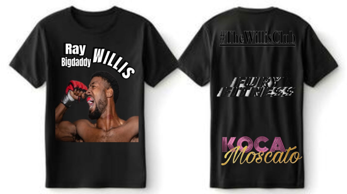 Black Classic " Ray Bigdaddy Willis " T-Shirt
