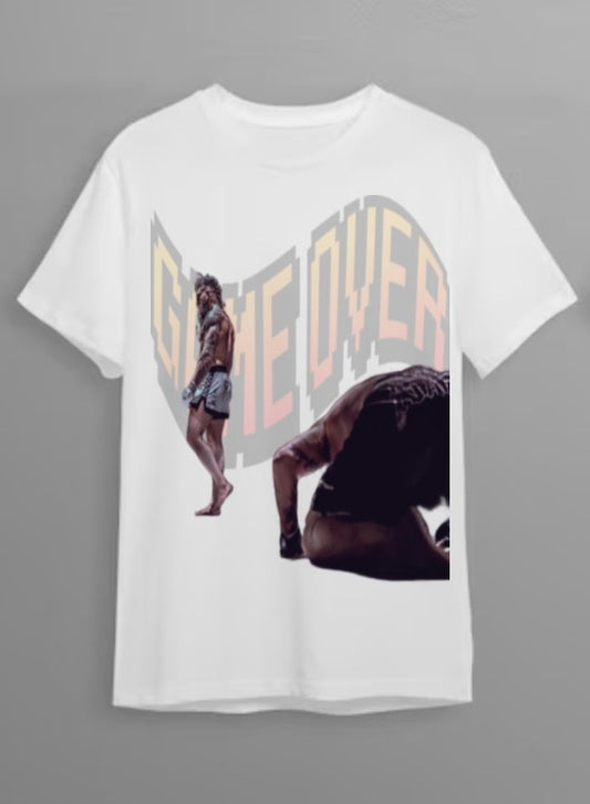 White Classic " Game-Over" T-Shirt